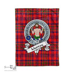 Clan Murray Blanket Plaid Blanket Murray of Atholl Tulloch Clan Badge Tartan Blanket Scottish Plaid Throw Blanket Tartan Plaid Fleece Blanket, tartan blanket, plaid blanket, red plaid blanket, buffalo plaid blanket, green plaid blanket, plaid fleece blanket, blue plaid blanket, red tartan blanket, tartan plaid blanket, black and white plaid blanket, , christmas plaid blanket, orange plaid blanket, tartan plaid throw blanket, pink plaid blanket, brown plaid blanket, buffalo check blanket