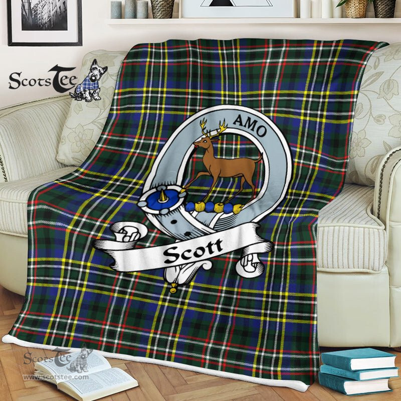 Plaid Blanket Scott Green Modern Clan Badge Tartan Blanket Scottish Plaid Throw Blanket Tartan Plaid Fleece Blanket, tartan blanket, plaid blanket, red plaid blanket, buffalo plaid blanket, green plaid blanket, plaid fleece blanket, blue plaid blanket, red tartan blanket, tartan plaid blanket, black and white plaid blanket, , christmas plaid blanket, orange plaid blanket, tartan plaid throw blanket, pink plaid blanket, brown plaid blanket, buffalo check blanket