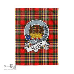 Plaid Blanket MacGill Clan Badge Tartan Blanket Scottish Plaid Throw Blanket Tartan Plaid Fleece Blanket, tartan blanket, plaid blanket, red plaid blanket, buffalo plaid blanket, green plaid blanket, plaid fleece blanket, blue plaid blanket, red tartan blanket, tartan plaid blanket, black and white plaid blanket, , christmas plaid blanket, orange plaid blanket, tartan plaid throw blanket, pink plaid blanket, brown plaid blanket, buffalo check blanket