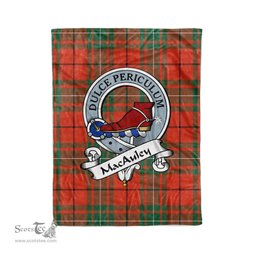 Plaid Blanket MacAulay Ancient Clan Badge Tartan Blanket Scottish Plaid Throw Blanket Tartan Plaid Fleece Blanket, tartan blanket, plaid blanket, red plaid blanket, buffalo plaid blanket, green plaid blanket, plaid fleece blanket, blue plaid blanket, red tartan blanket, tartan plaid blanket, black and white plaid blanket, , christmas plaid blanket, orange plaid blanket, tartan plaid throw blanket, pink plaid blanket, brown plaid blanket, buffalo check blanket