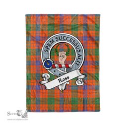 Plaid Blanket Ross Ancient Clan Badge Tartan Blanket Scottish Plaid Throw Blanket Tartan Plaid Fleece Blanket, tartan blanket, plaid blanket, red plaid blanket, buffalo plaid blanket, green plaid blanket, plaid fleece blanket, blue plaid blanket, red tartan blanket, tartan plaid blanket, black and white plaid blanket, , christmas plaid blanket, orange plaid blanket, tartan plaid throw blanket, pink plaid blanket, brown plaid blanket, buffalo check blanket