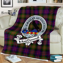 Plaid Blanket MacDonell Of Glengarry Modern Clan Badge Tartan Blanket Scottish Plaid Throw Blanket Tartan Plaid Fleece Blanket, tartan blanket, plaid blanket, red plaid blanket, buffalo plaid blanket, green plaid blanket, plaid fleece blanket, blue plaid blanket, red tartan blanket, tartan plaid blanket, black and white plaid blanket, , christmas plaid blanket, orange plaid blanket, tartan plaid throw blanket, pink plaid blanket, brown plaid blanket, buffalo check blanket