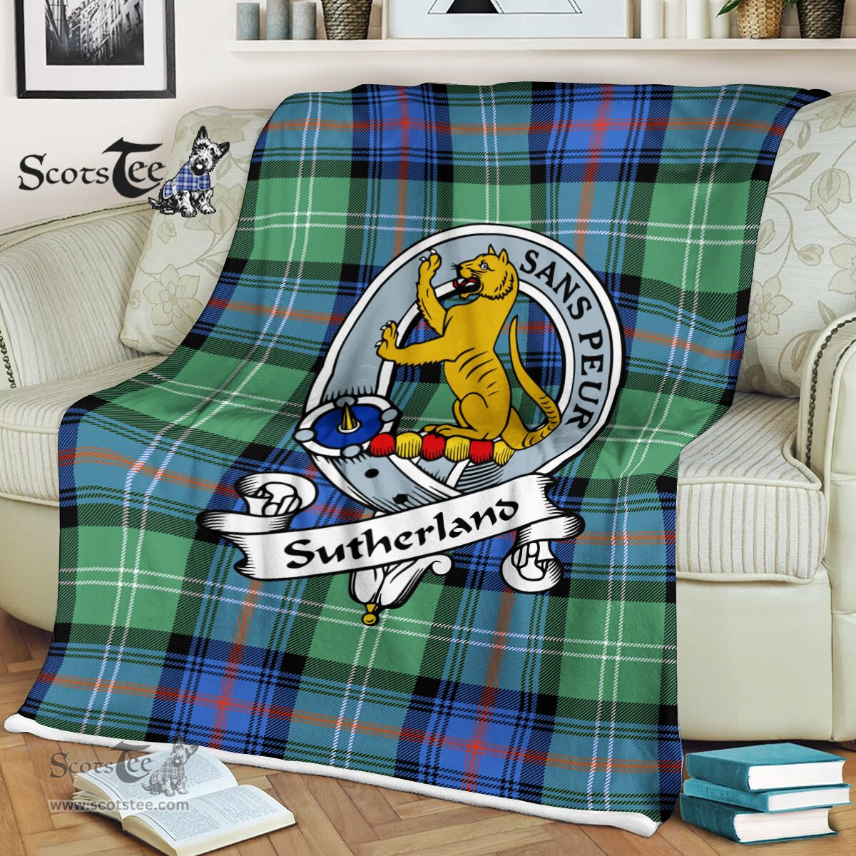 Plaid Blanket Sutherland Old Ancient Clan Badge Tartan Blanket Scottish Plaid Throw Blanket Tartan Plaid Fleece Blanket, tartan blanket, plaid blanket, red plaid blanket, buffalo plaid blanket, green plaid blanket, plaid fleece blanket, blue plaid blanket, red tartan blanket, tartan plaid blanket, black and white plaid blanket, , christmas plaid blanket, orange plaid blanket, tartan plaid throw blanket, pink plaid blanket, brown plaid blanket, buffalo check blanket
