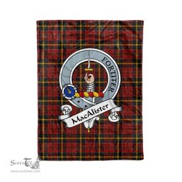 Plaid Blanket MacAlister Of Skye Clan Badge Tartan Blanket Scottish Plaid Throw Blanket Tartan Plaid Fleece Blanket, tartan blanket, plaid blanket, red plaid blanket, buffalo plaid blanket, green plaid blanket, plaid fleece blanket, blue plaid blanket, red tartan blanket, tartan plaid blanket, black and white plaid blanket, , christmas plaid blanket, orange plaid blanket, tartan plaid throw blanket, pink plaid blanket, brown plaid blanket, buffalo check blanket