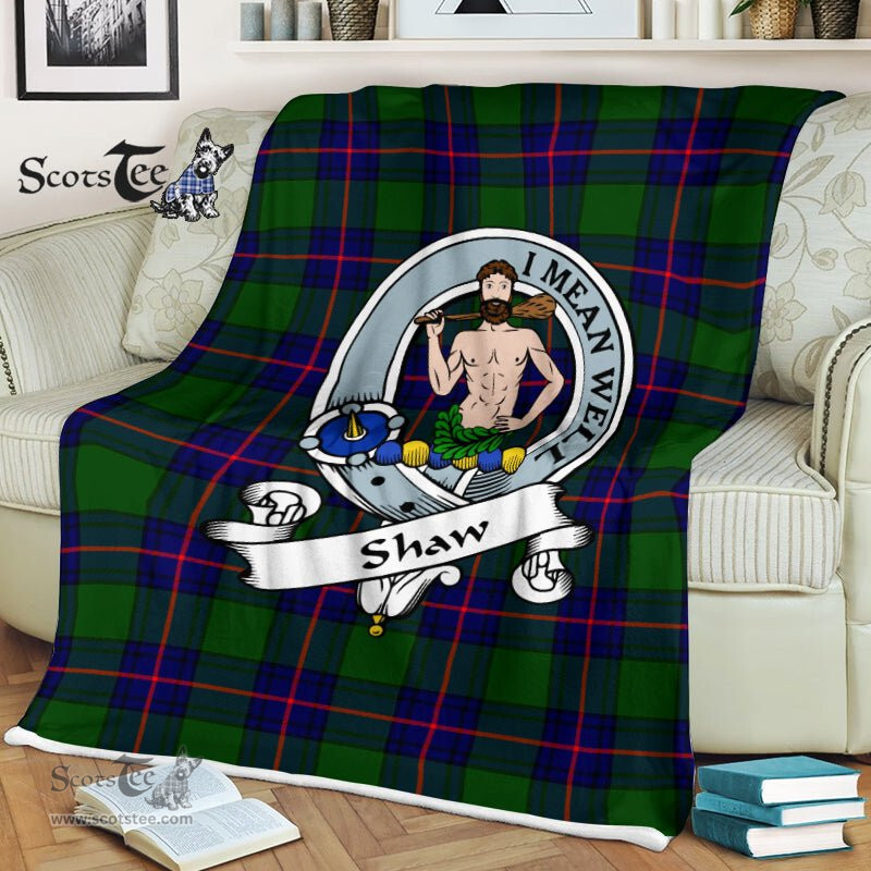 Plaid Blanket Shaw Of Sauchie Shaw Modern Clan Badge Tartan Blanket Scottish Plaid Throw Blanket Tartan Plaid Fleece Blanket, tartan blanket, plaid blanket, red plaid blanket, buffalo plaid blanket, green plaid blanket, plaid fleece blanket, blue plaid blanket, red tartan blanket, tartan plaid blanket, black and white plaid blanket, , christmas plaid blanket, orange plaid blanket, tartan plaid throw blanket, pink plaid blanket, brown plaid blanket, buffalo check blanket