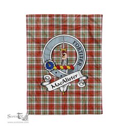Plaid Blanket MacAlister Dress Clan Badge Tartan Blanket Scottish Plaid Throw Blanket Tartan Plaid Fleece Blanket, tartan blanket, plaid blanket, red plaid blanket, buffalo plaid blanket, green plaid blanket, plaid fleece blanket, blue plaid blanket, red tartan blanket, tartan plaid blanket, black and white plaid blanket, , christmas plaid blanket, orange plaid blanket, tartan plaid throw blanket, pink plaid blanket, brown plaid blanket, buffalo check blanket