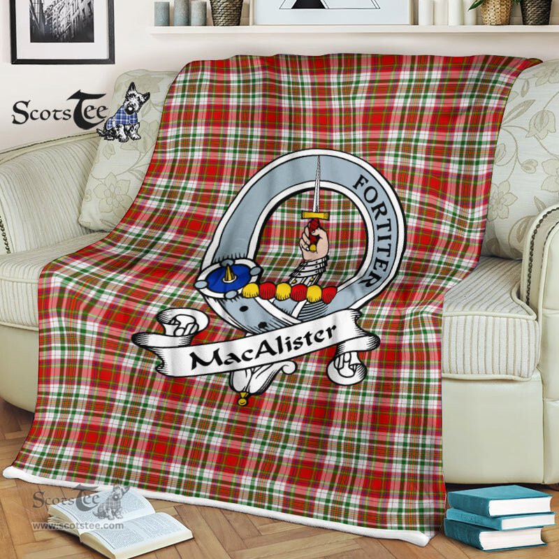 Plaid Blanket MacAlister Dress Clan Badge Tartan Blanket Scottish Plaid Throw Blanket Tartan Plaid Fleece Blanket, tartan blanket, plaid blanket, red plaid blanket, buffalo plaid blanket, green plaid blanket, plaid fleece blanket, blue plaid blanket, red tartan blanket, tartan plaid blanket, black and white plaid blanket, , christmas plaid blanket, orange plaid blanket, tartan plaid throw blanket, pink plaid blanket, brown plaid blanket, buffalo check blanket
