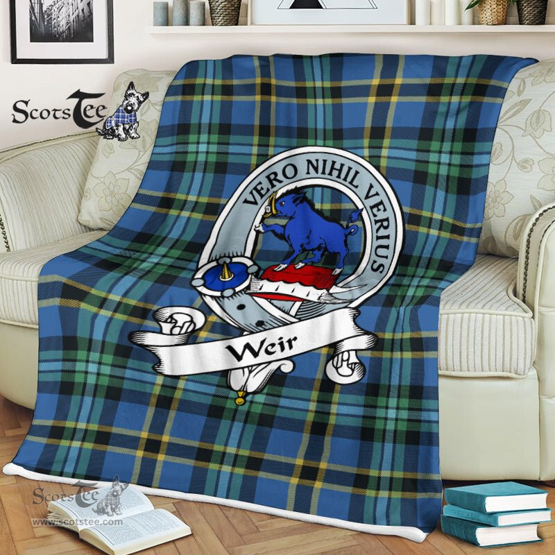 Plaid Blanket Weir Ancient Clan Badge Tartan Blanket Scottish Plaid Throw Blanket Tartan Plaid Fleece Blanket, tartan blanket, plaid blanket, red plaid blanket, buffalo plaid blanket, green plaid blanket, plaid fleece blanket, blue plaid blanket, red tartan blanket, tartan plaid blanket, black and white plaid blanket, , christmas plaid blanket, orange plaid blanket, tartan plaid throw blanket, pink plaid blanket, brown plaid blanket, buffalo check blanket