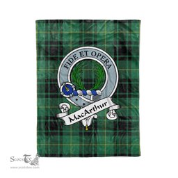 Plaid Blanket MacArthur Ancient Clan Badge Tartan Blanket Scottish Plaid Throw Blanket Tartan Plaid Fleece Blanket, tartan blanket, plaid blanket, red plaid blanket, buffalo plaid blanket, green plaid blanket, plaid fleece blanket, blue plaid blanket, red tartan blanket, tartan plaid blanket, black and white plaid blanket, , christmas plaid blanket, orange plaid blanket, tartan plaid throw blanket, pink plaid blanket, brown plaid blanket, buffalo check blanket