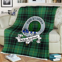 Plaid Blanket MacArthur Ancient Clan Badge Tartan Blanket Scottish Plaid Throw Blanket Tartan Plaid Fleece Blanket, tartan blanket, plaid blanket, red plaid blanket, buffalo plaid blanket, green plaid blanket, plaid fleece blanket, blue plaid blanket, red tartan blanket, tartan plaid blanket, black and white plaid blanket, , christmas plaid blanket, orange plaid blanket, tartan plaid throw blanket, pink plaid blanket, brown plaid blanket, buffalo check blanket