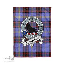 Plaid Blanket Rutherford Clan Badge Tartan Blanket Scottish Plaid Throw Blanket Tartan Plaid Fleece Blanket, tartan blanket, plaid blanket, red plaid blanket, buffalo plaid blanket, green plaid blanket, plaid fleece blanket, blue plaid blanket, red tartan blanket, tartan plaid blanket, black and white plaid blanket, , christmas plaid blanket, orange plaid blanket, tartan plaid throw blanket, pink plaid blanket, brown plaid blanket, buffalo check blanket