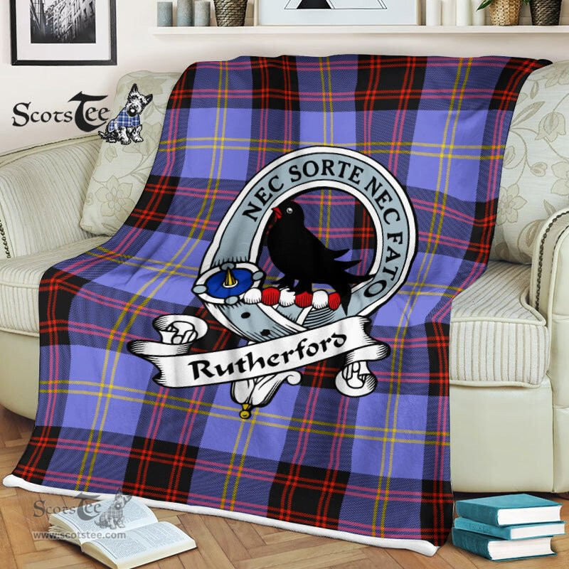 Plaid Blanket Rutherford Clan Badge Tartan Blanket Scottish Plaid Throw Blanket Tartan Plaid Fleece Blanket, tartan blanket, plaid blanket, red plaid blanket, buffalo plaid blanket, green plaid blanket, plaid fleece blanket, blue plaid blanket, red tartan blanket, tartan plaid blanket, black and white plaid blanket, , christmas plaid blanket, orange plaid blanket, tartan plaid throw blanket, pink plaid blanket, brown plaid blanket, buffalo check blanket