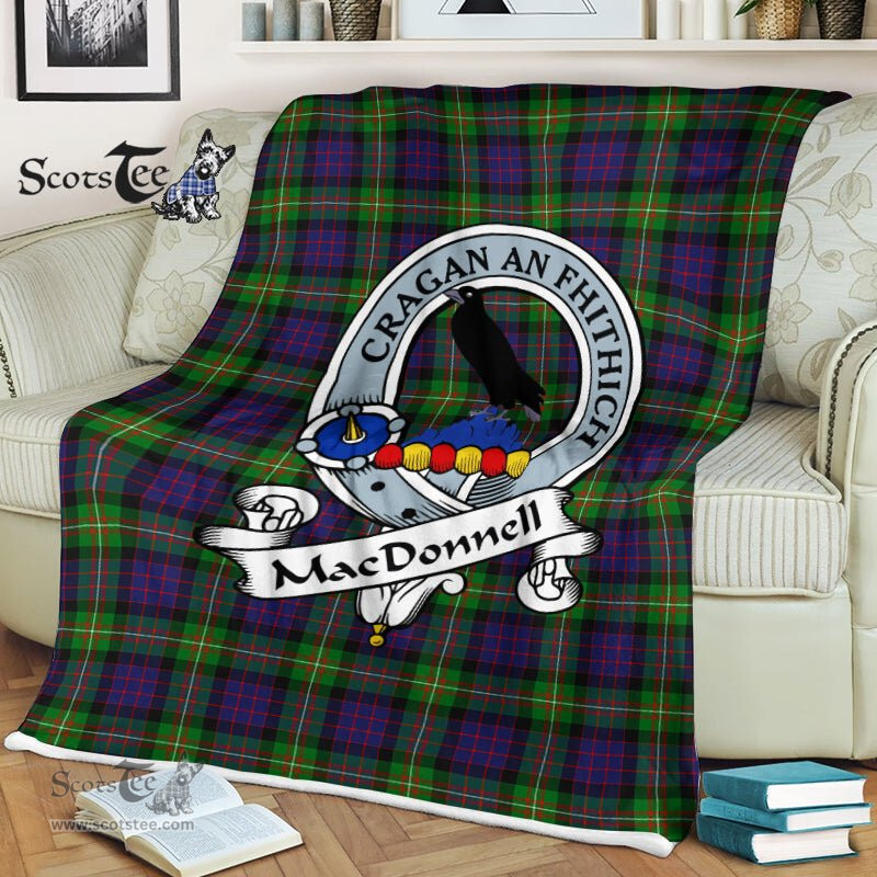 Plaid Blanket MacDonell Of Glengarry Clan Badge Tartan Blanket Scottish Plaid Throw Blanket Tartan Plaid Fleece Blanket, tartan blanket, plaid blanket, red plaid blanket, buffalo plaid blanket, green plaid blanket, plaid fleece blanket, blue plaid blanket, red tartan blanket, tartan plaid blanket, black and white plaid blanket, , christmas plaid blanket, orange plaid blanket, tartan plaid throw blanket, pink plaid blanket, brown plaid blanket, buffalo check blanket