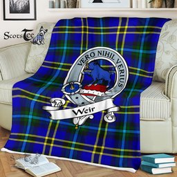 Plaid Blanket Weir Modern Clan Badge Tartan Blanket Scottish Plaid Throw Blanket Tartan Plaid Fleece Blanket, tartan blanket, plaid blanket, red plaid blanket, buffalo plaid blanket, green plaid blanket, plaid fleece blanket, blue plaid blanket, red tartan blanket, tartan plaid blanket, black and white plaid blanket, , christmas plaid blanket, orange plaid blanket, tartan plaid throw blanket, pink plaid blanket, brown plaid blanket, buffalo check blanket