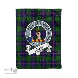 Plaid Blanket Shaw Of Tordarroch Shaw Modern Clan Badge Tartan Blanket Scottish Plaid Throw Blanket - Scotstee Shop