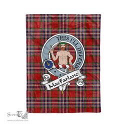 Plaid Blanket MacFarlane Clan Badge Tartan Blanket Scottish Plaid Throw Blanket Tartan Plaid Fleece Blanket, tartan blanket, plaid blanket, red plaid blanket, buffalo plaid blanket, green plaid blanket, plaid fleece blanket, blue plaid blanket, red tartan blanket, tartan plaid blanket, black and white plaid blanket, , christmas plaid blanket, orange plaid blanket, tartan plaid throw blanket, pink plaid blanket, brown plaid blanket, buffalo check blanket