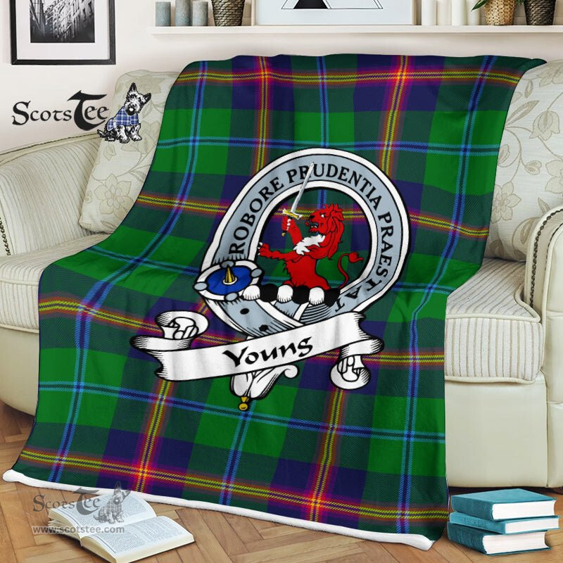 Plaid Blanket Young Clan Badge Tartan Blanket Scottish Plaid Throw Blanket Tartan Plaid Fleece Blanket, tartan blanket, plaid blanket, red plaid blanket, buffalo plaid blanket, green plaid blanket, plaid fleece blanket, blue plaid blanket, red tartan blanket, tartan plaid blanket, black and white plaid blanket, , christmas plaid blanket, orange plaid blanket, tartan plaid throw blanket, pink plaid blanket, brown plaid blanket, buffalo check blanket