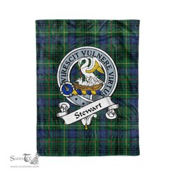 Plaid Blanket Stewart High Stewards Hunting Modern Clan Badge Tartan Blanket Scottish Plaid Throw Blanket - Scotstee Shop