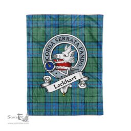 Plaid Blanket Lockhart Clan Badge Tartan Blanket Scottish Plaid Throw Blanket Tartan Plaid Fleece Blanket, tartan blanket, plaid blanket, red plaid blanket, buffalo plaid blanket, green plaid blanket, plaid fleece blanket, blue plaid blanket, red tartan blanket, tartan plaid blanket, black and white plaid blanket, , christmas plaid blanket, orange plaid blanket, tartan plaid throw blanket, pink plaid blanket, brown plaid blanket, buffalo check blanket