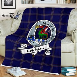 Plaid Blanket Crichton Clan Badge Tartan Blanket Scottish Blue Plaid Throw Blanket Tartan Plaid Fleece Blanket, tartan blanket, plaid blanket, red plaid blanket, buffalo plaid blanket, green plaid blanket, plaid fleece blanket, blue plaid blanket, red tartan blanket, tartan plaid blanket, black and white plaid blanket, , christmas plaid blanket, orange plaid blanket, tartan plaid throw blanket, pink plaid blanket, brown plaid blanket, buffalo check blanket