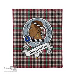 Plaid Blanket Borthwick Ancient Clan Badge Tartan Blanket Scottish Blue Plaid Throw Blanket Tartan Plaid Fleece Blanket, tartan blanket, plaid blanket, red plaid blanket, buffalo plaid blanket, green plaid blanket, plaid fleece blanket, blue plaid blanket, red tartan blanket, tartan plaid blanket, black and white plaid blanket, , christmas plaid blanket, orange plaid blanket, tartan plaid throw blanket, pink plaid blanket, brown plaid blanket, buffalo check blanket