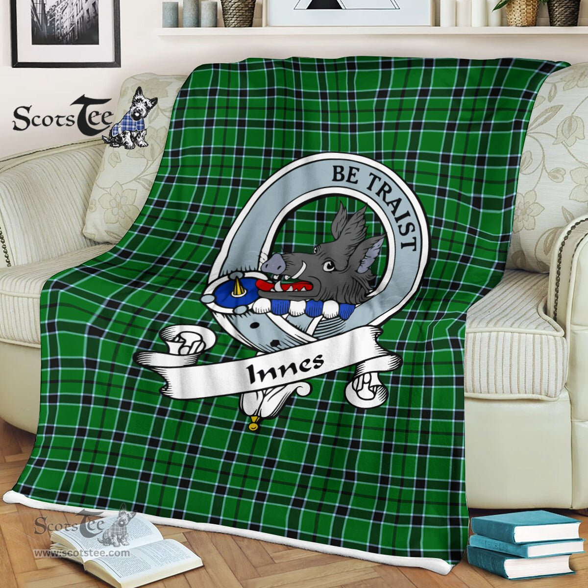 Plaid Blanket Innes Hunting Clan Badge Tartan Blanket Scottish Blue Plaid Throw Blanket Tartan Plaid Fleece Blanket, tartan blanket, plaid blanket, red plaid blanket, buffalo plaid blanket, green plaid blanket, plaid fleece blanket, blue plaid blanket, red tartan blanket, tartan plaid blanket, black and white plaid blanket, , christmas plaid blanket, orange plaid blanket, tartan plaid throw blanket, pink plaid blanket, brown plaid blanket, buffalo check blanket