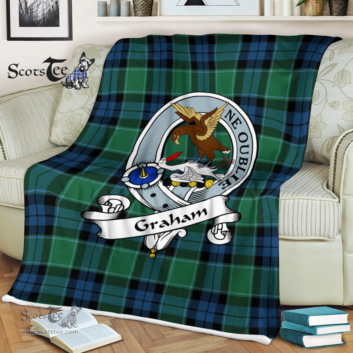 Plaid Blanket Graham Of Menteith Ancient Clan Badge Tartan Blanket Scottish Blue Plaid Throw Blanket Tartan Plaid Fleece Blanket, tartan blanket, plaid blanket, red plaid blanket, buffalo plaid blanket, green plaid blanket, plaid fleece blanket, blue plaid blanket, red tartan blanket, tartan plaid blanket, black and white plaid blanket, , christmas plaid blanket, orange plaid blanket, tartan plaid throw blanket, pink plaid blanket, brown plaid blanket, buffalo check blanket