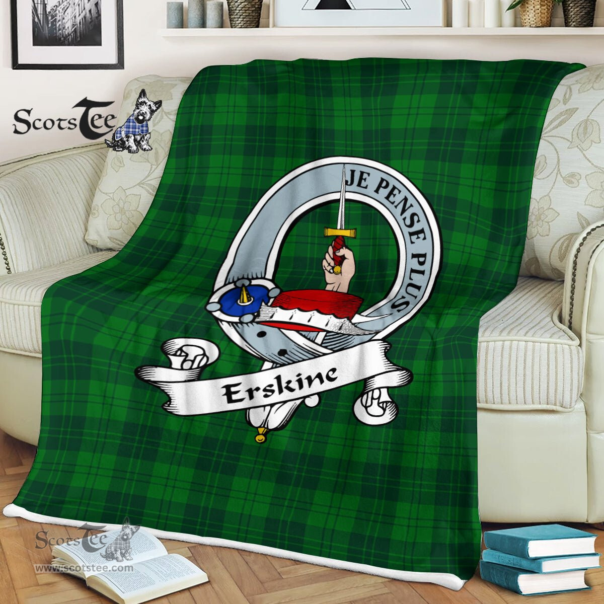 Plaid Blanket Erskine Hunting Clan Badge Tartan Blanket Scottish Blue Plaid Throw Blanket Tartan Plaid Fleece Blanket, tartan blanket, plaid blanket, red plaid blanket, buffalo plaid blanket, green plaid blanket, plaid fleece blanket, blue plaid blanket, red tartan blanket, tartan plaid blanket, black and white plaid blanket, , christmas plaid blanket, orange plaid blanket, tartan plaid throw blanket, pink plaid blanket, brown plaid blanket, buffalo check blanket