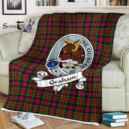Plaid Blanket Graham Red Clan Badge Tartan Blanket Scottish Blue Plaid Throw Blanket Tartan Plaid Fleece Blanket, tartan blanket, plaid blanket, red plaid blanket, buffalo plaid blanket, green plaid blanket, plaid fleece blanket, blue plaid blanket, red tartan blanket, tartan plaid blanket, black and white plaid blanket, , christmas plaid blanket, orange plaid blanket, tartan plaid throw blanket, pink plaid blanket, brown plaid blanket, buffalo check blanket