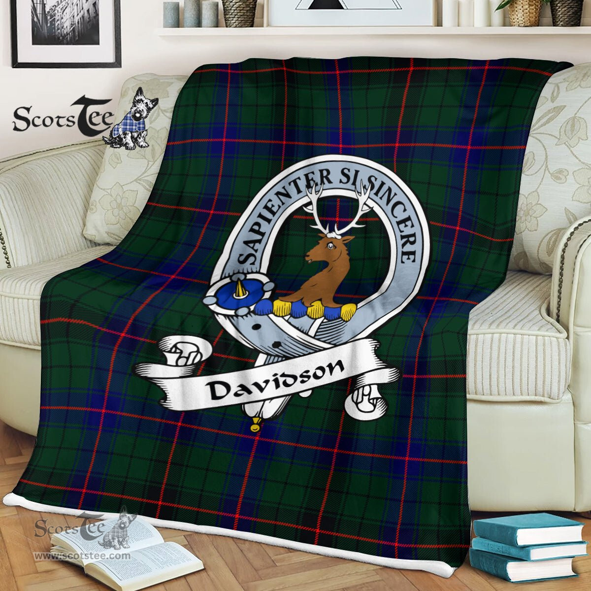 Plaid Blanket Davidson Modern Clan Badge Tartan Blanket Scottish Blue Plaid Throw Blanket Tartan Plaid Fleece Blanket, tartan blanket, plaid blanket, red plaid blanket, buffalo plaid blanket, green plaid blanket, plaid fleece blanket, blue plaid blanket, red tartan blanket, tartan plaid blanket, black and white plaid blanket, , christmas plaid blanket, orange plaid blanket, tartan plaid throw blanket, pink plaid blanket, brown plaid blanket, buffalo check blanket