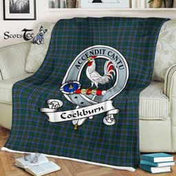 Plaid Blanket Cockburn Clan Badge Tartan Blanket Scottish Blue Plaid Throw Blanket Tartan Plaid Fleece Blanket, tartan blanket, plaid blanket, red plaid blanket, buffalo plaid blanket, green plaid blanket, plaid fleece blanket, blue plaid blanket, red tartan blanket, tartan plaid blanket, black and white plaid blanket, , christmas plaid blanket, orange plaid blanket, tartan plaid throw blanket, pink plaid blanket, brown plaid blanket, buffalo check blanket