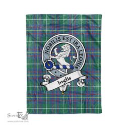 Plaid Blanket Inglis Ancient Clan Badge Tartan Blanket Scottish Blue Plaid Throw Blanket Tartan Plaid Fleece Blanket, tartan blanket, plaid blanket, red plaid blanket, buffalo plaid blanket, green plaid blanket, plaid fleece blanket, blue plaid blanket, red tartan blanket, tartan plaid blanket, black and white plaid blanket, , christmas plaid blanket, orange plaid blanket, tartan plaid throw blanket, pink plaid blanket, brown plaid blanket, buffalo check blanket