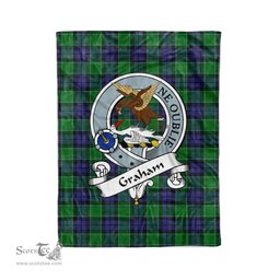 Plaid Blanket Graham Of Menteith Clan Badge Tartan Blanket Scottish Blue Plaid Throw Blanket Tartan Plaid Fleece Blanket, tartan blanket, plaid blanket, red plaid blanket, buffalo plaid blanket, green plaid blanket, plaid fleece blanket, blue plaid blanket, red tartan blanket, tartan plaid blanket, black and white plaid blanket, , christmas plaid blanket, orange plaid blanket, tartan plaid throw blanket, pink plaid blanket, brown plaid blanket, buffalo check blanket