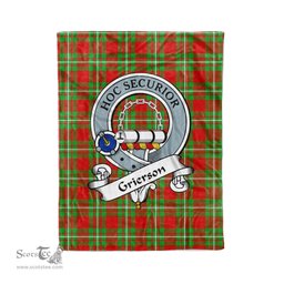 Plaid Blanket Grierson Clan Badge Tartan Blanket Scottish Blue Plaid Throw Blanket Tartan Plaid Fleece Blanket, tartan blanket, plaid blanket, red plaid blanket, buffalo plaid blanket, green plaid blanket, plaid fleece blanket, blue plaid blanket, red tartan blanket, tartan plaid blanket, black and white plaid blanket, , christmas plaid blanket, orange plaid blanket, tartan plaid throw blanket, pink plaid blanket, brown plaid blanket, buffalo check blanket