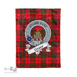 Plaid Blanket Grant Modern Clan Badge Tartan Blanket Scottish Blue Plaid Throw Blanket Tartan Plaid Fleece Blanket, tartan blanket, plaid blanket, red plaid blanket, buffalo plaid blanket, green plaid blanket, plaid fleece blanket, blue plaid blanket, red tartan blanket, tartan plaid blanket, black and white plaid blanket, , christmas plaid blanket, orange plaid blanket, tartan plaid throw blanket, pink plaid blanket, brown plaid blanket, buffalo check blanket