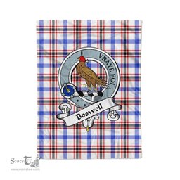 Plaid Blanket Boswell Modern Clan Badge Tartan Blanket Scottish Blue Plaid Throw Blanket Tartan Plaid Fleece Blanket, tartan blanket, plaid blanket, red plaid blanket, buffalo plaid blanket, green plaid blanket, plaid fleece blanket, blue plaid blanket, red tartan blanket, tartan plaid blanket, black and white plaid blanket, , christmas plaid blanket, orange plaid blanket, tartan plaid throw blanket, pink plaid blanket, brown plaid blanket, buffalo check blanket