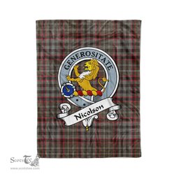 Plaid Blanket Nicolson Hunting Weathered Clan Badge Tartan Blanket Scottish Blue Plaid Throw Blanket Tartan Plaid Fleece Blanket, tartan blanket, plaid blanket, red plaid blanket, buffalo plaid blanket, green plaid blanket, plaid fleece blanket, blue plaid blanket, red tartan blanket, tartan plaid blanket, black and white plaid blanket, , christmas plaid blanket, orange plaid blanket, tartan plaid throw blanket, pink plaid blanket, brown plaid blanket, buffalo check blanket