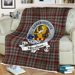 Plaid Blanket Nicolson Hunting Weathered Clan Badge Tartan Blanket Scottish Blue Plaid Throw Blanket Tartan Plaid Fleece Blanket, tartan blanket, plaid blanket, red plaid blanket, buffalo plaid blanket, green plaid blanket, plaid fleece blanket, blue plaid blanket, red tartan blanket, tartan plaid blanket, black and white plaid blanket, , christmas plaid blanket, orange plaid blanket, tartan plaid throw blanket, pink plaid blanket, brown plaid blanket, buffalo check blanket