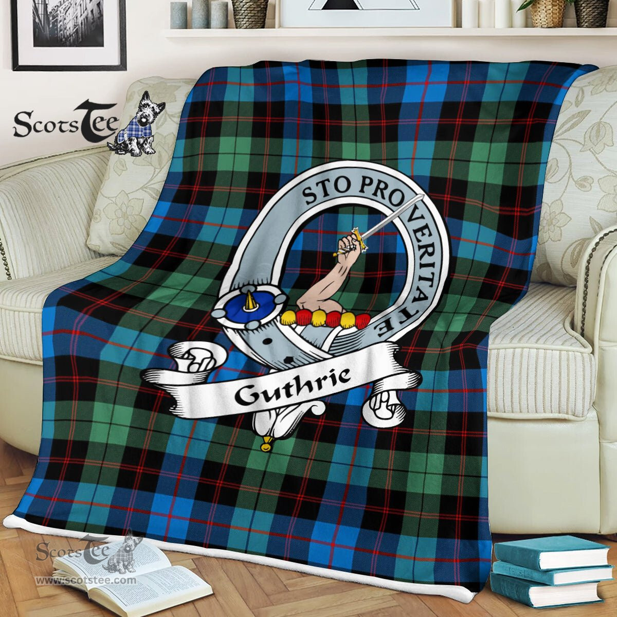 Plaid Blanket Guthrie Ancient Clan Badge Tartan Blanket Scottish Blue Plaid Throw Blanket Tartan Plaid Fleece Blanket, tartan blanket, plaid blanket, red plaid blanket, buffalo plaid blanket, green plaid blanket, plaid fleece blanket, blue plaid blanket, red tartan blanket, tartan plaid blanket, black and white plaid blanket, , christmas plaid blanket, orange plaid blanket, tartan plaid throw blanket, pink plaid blanket, brown plaid blanket, buffalo check blanket
