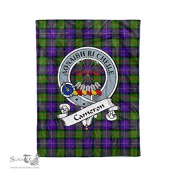 Plaid Blanket Cameron Clan Badge Tartan Blanket Scottish Blue Plaid Throw Blanket Tartan Plaid Fleece Blanket, tartan blanket, plaid blanket, red plaid blanket, buffalo plaid blanket, green plaid blanket, plaid fleece blanket, blue plaid blanket, red tartan blanket, tartan plaid blanket, black and white plaid blanket, , christmas plaid blanket, orange plaid blanket, tartan plaid throw blanket, pink plaid blanket, brown plaid blanket, buffalo check blanket