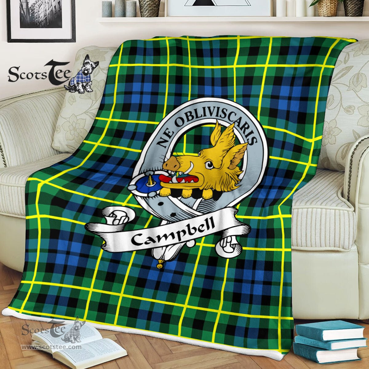 Campbell Tartan Plaid Fleece Blanket, tartan blanket, plaid blanket, red plaid blanket, buffalo plaid blanket, green plaid blanket, plaid fleece blanket, blue plaid blanket, red tartan blanket, tartan plaid blanket, black and white plaid blanket, , christmas plaid blanket, orange plaid blanket, tartan plaid throw blanket, pink plaid blanket, brown plaid blanket, buffalo check blankets Campbell Of Breadalbane Ancient Plaid Blanket Clan Badge Tartan Blanket Scottish Blanket