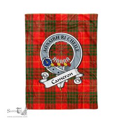Plaid Blanket Cameron Modern Clan Badge Tartan Blanket Scottish Blue Plaid Throw Blanket Tartan Plaid Fleece Blanket, tartan blanket, plaid blanket, red plaid blanket, buffalo plaid blanket, green plaid blanket, plaid fleece blanket, blue plaid blanket, red tartan blanket, tartan plaid blanket, black and white plaid blanket, , christmas plaid blanket, orange plaid blanket, tartan plaid throw blanket, pink plaid blanket, brown plaid blanket, buffalo check blanket