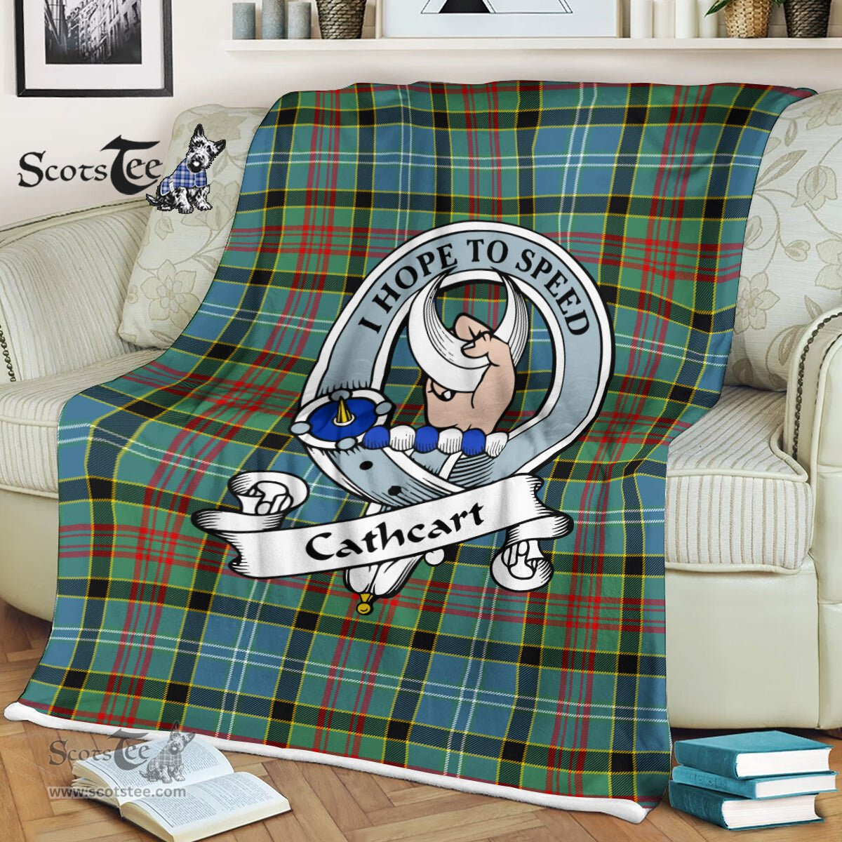 Plaid Blanket Cathcart Clan Badge Tartan Blanket Scottish Blue Plaid Throw Blanket Tartan Plaid Fleece Blanket, tartan blanket, plaid blanket, red plaid blanket, buffalo plaid blanket, green plaid blanket, plaid fleece blanket, blue plaid blanket, red tartan blanket, tartan plaid blanket, black and white plaid blanket, , christmas plaid blanket, orange plaid blanket, tartan plaid throw blanket, pink plaid blanket, brown plaid blanket, buffalo check blanket
