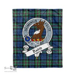Baird Tartan Blanket Plaid Blanket Baird Ancient Clan Badge Tartan Blanket - Scotstee Shop