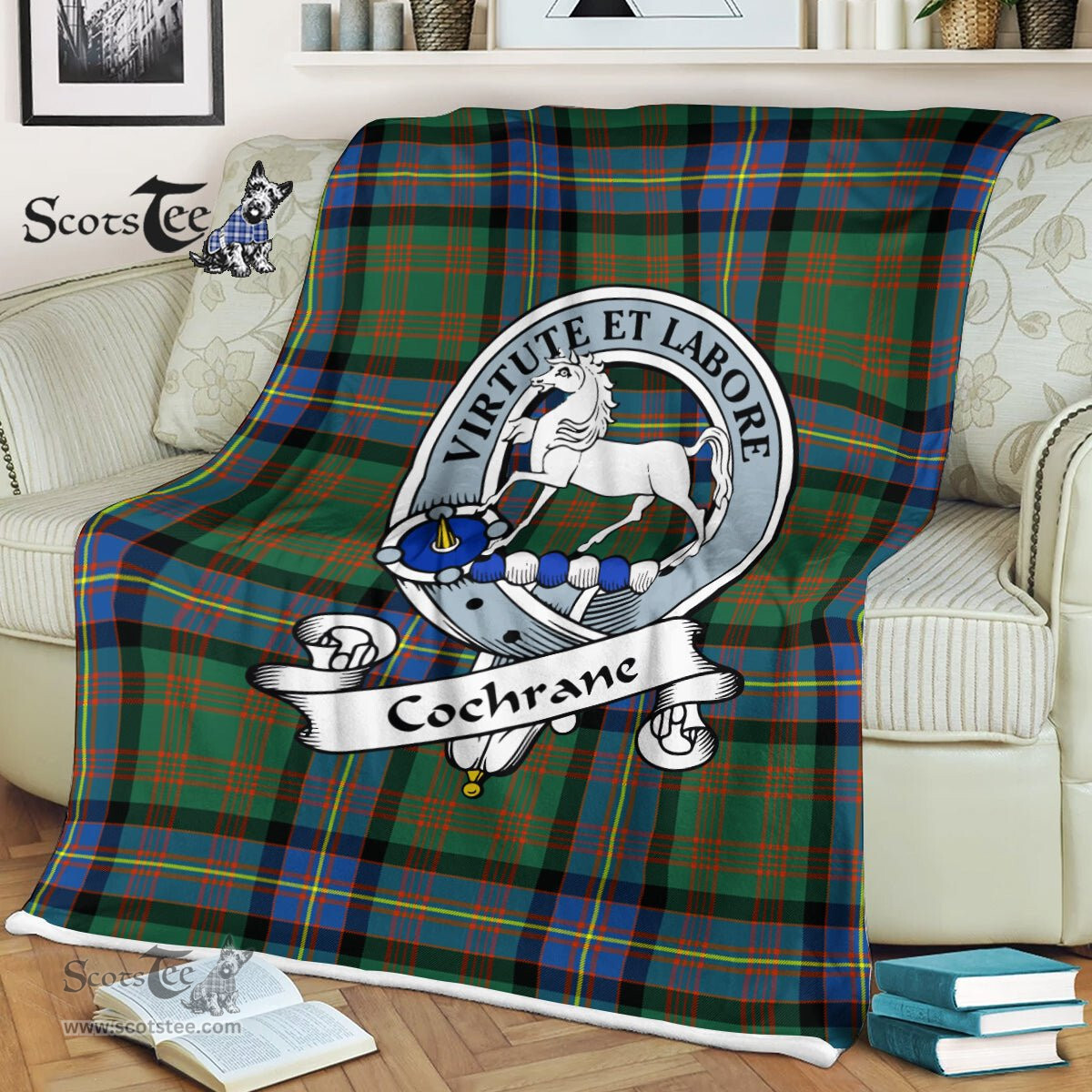 Plaid Blanket Cochrane Ancient Clan Badge Tartan Blanket Scottish Blue Plaid Throw Blanket Tartan Plaid Fleece Blanket, tartan blanket, plaid blanket, red plaid blanket, buffalo plaid blanket, green plaid blanket, plaid fleece blanket, blue plaid blanket, red tartan blanket, tartan plaid blanket, black and white plaid blanket, , christmas plaid blanket, orange plaid blanket, tartan plaid throw blanket, pink plaid blanket, brown plaid blanket, buffalo check blanket