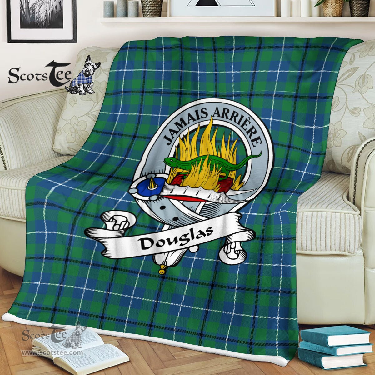 Plaid Blanket Douglas Ancient Clan Badge Tartan Blanket Scottish Blue Plaid Throw Blanket Tartan Plaid Fleece Blanket, tartan blanket, plaid blanket, red plaid blanket, buffalo plaid blanket, green plaid blanket, plaid fleece blanket, blue plaid blanket, red tartan blanket, tartan plaid blanket, black and white plaid blanket, , christmas plaid blanket, orange plaid blanket, tartan plaid throw blanket, pink plaid blanket, brown plaid blanket, buffalo check blanket