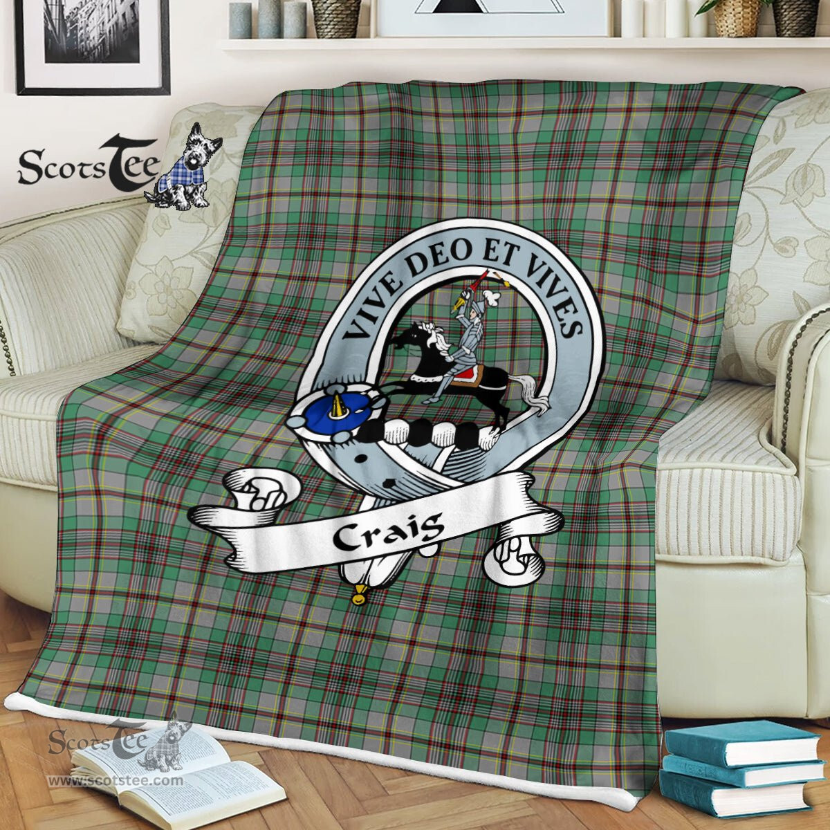 Plaid Blanket Craig Clan Badge Tartan Blanket Scottish Blue Plaid Throw Blanket Tartan Plaid Fleece Blanket, tartan blanket, plaid blanket, red plaid blanket, buffalo plaid blanket, green plaid blanket, plaid fleece blanket, blue plaid blanket, red tartan blanket, tartan plaid blanket, black and white plaid blanket, , christmas plaid blanket, orange plaid blanket, tartan plaid throw blanket, pink plaid blanket, brown plaid blanket, buffalo check blanket