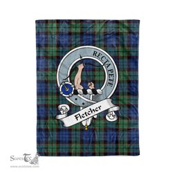 Plaid Blanket Fletcher Ancient Clan Badge Tartan Blanket Scottish Blue Plaid Throw Blanket Tartan Plaid Fleece Blanket, tartan blanket, plaid blanket, red plaid blanket, buffalo plaid blanket, green plaid blanket, plaid fleece blanket, blue plaid blanket, red tartan blanket, tartan plaid blanket, black and white plaid blanket, , christmas plaid blanket, orange plaid blanket, tartan plaid throw blanket, pink plaid blanket, brown plaid blanket, buffalo check blanket