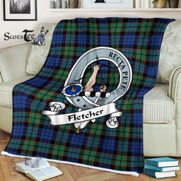Plaid Blanket Fletcher Ancient Clan Badge Tartan Blanket Scottish Blue Plaid Throw Blanket Tartan Plaid Fleece Blanket, tartan blanket, plaid blanket, red plaid blanket, buffalo plaid blanket, green plaid blanket, plaid fleece blanket, blue plaid blanket, red tartan blanket, tartan plaid blanket, black and white plaid blanket, , christmas plaid blanket, orange plaid blanket, tartan plaid throw blanket, pink plaid blanket, brown plaid blanket, buffalo check blanket