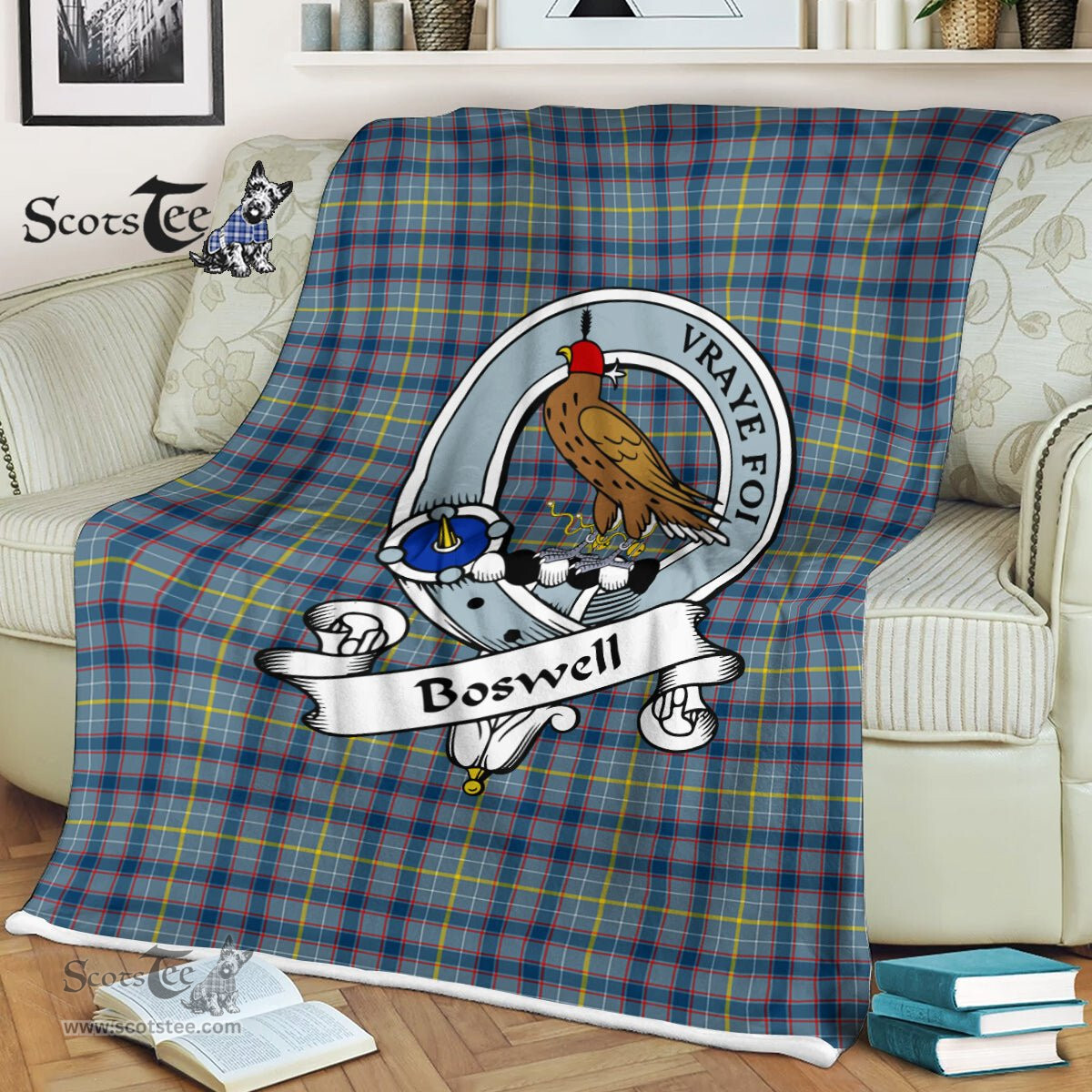 Plaid Blanket Boswell Clan Badge Tartan Blanket Scottish Blue Plaid Throw Blanket Tartan Plaid Fleece Blanket, tartan blanket, plaid blanket, red plaid blanket, buffalo plaid blanket, green plaid blanket, plaid fleece blanket, blue plaid blanket, red tartan blanket, tartan plaid blanket, black and white plaid blanket, , christmas plaid blanket, orange plaid blanket, tartan plaid throw blanket, pink plaid blanket, brown plaid blanket, buffalo check blanket